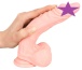 Medical Silicone - Dildo w Balls 21cm photo-2