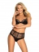 Obsessive - Sharlotte Set - Black - S/M photo