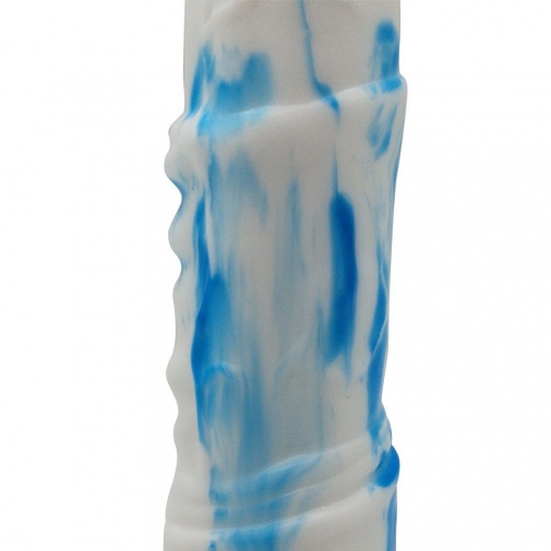 FAAK - Horse Long Dildo - White/Blue photo