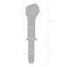 Glas - 11" Fist Double Ended Dildo w Handle Grip 照片-6