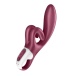 Satisfyer - 請輕撫我兔子震動棒 - 紅色 照片