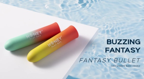 Honey Play Box - Fantasy 震動子彈 - 綠/紅色 照片