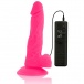Diversia - Flexible Vibro Dildo 18cm - Pink photo-3