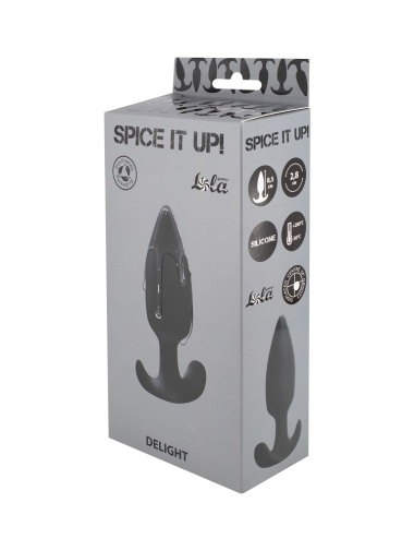 Lola Games - Spice It Up Delight Anal Plug - Black photo