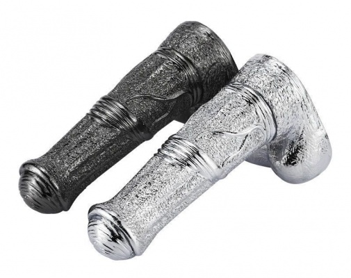 MT - Metal G-Spot Dildo - Silver photo