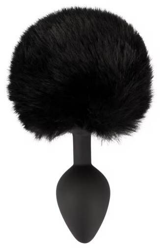 You2Toys - Fluffy Tail Plug M - Black photo