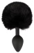 You2Toys - Fluffy Tail Plug M - Black photo