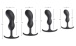 Heavy Hitters - Weighted Prostate Plug M - Black photo-4