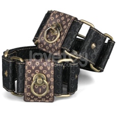 Lovetoy - Rebellion Reign Ankle Cuffs - Black photo