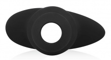 BUTTR - Foxhole Hollow Butt Plug - Black photo