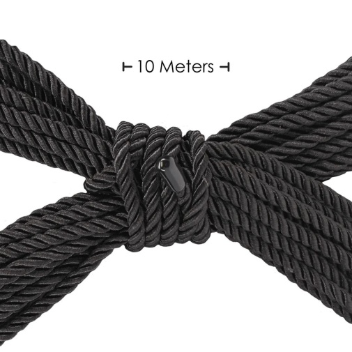 Ouch - Bondage Rope 10m - Black photo
