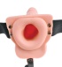 Fetish Fantasy - 6" Vibro Hollow Strap-On w Balls photo-6