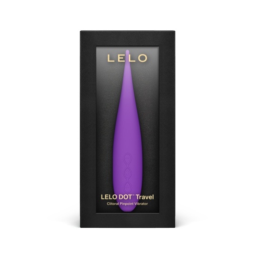 Lelo - DOT Travel 小巧陰蒂點潮筆震動器 - 紫色 照片