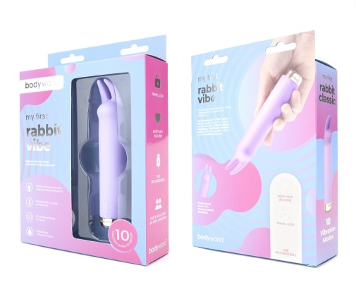 Bodywand - My First Rabbit Vibrator - Purple photo
