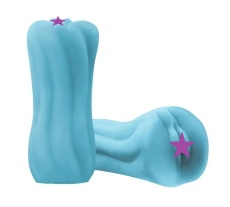 NS Novelties - Firefly Yoni Glow Masturbator - Blue photo
