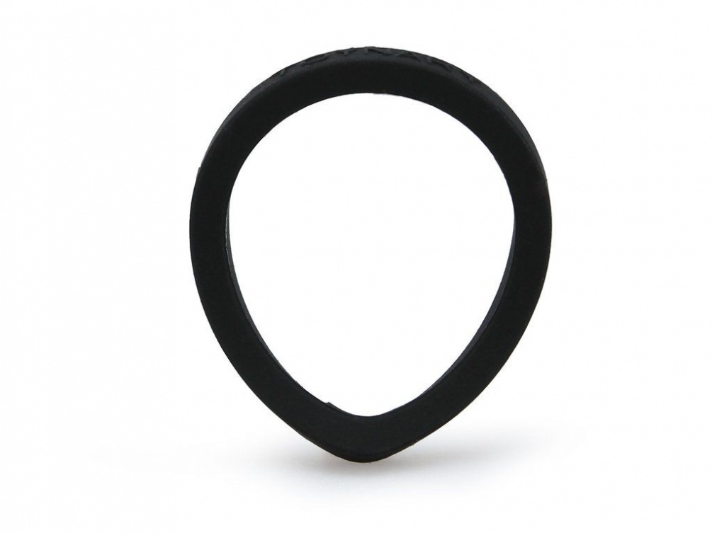 This set of Toynary cock rings are very Strong! Made of medi... Toynary - CR02 Cock Rings - Black photo-5
