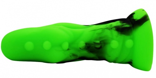 FAAK - Aligator Dildo - Green/Black photo