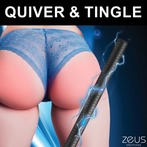 Zeus Electrosex - E-Stim Baton - Black photo
