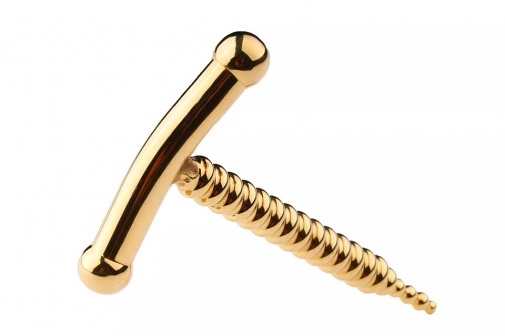 MT - Spiral Urethral Rod - Gold photo
