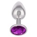 CEN - Jewel Amethyst Anal Plug S - Purple photo