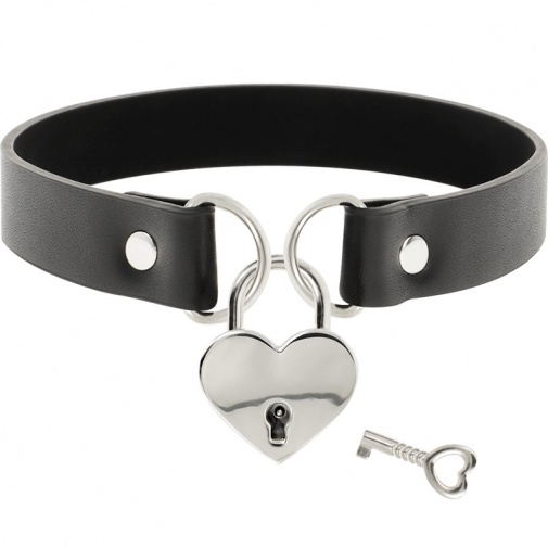 Coquette - Choker Keys Heart - Black photo