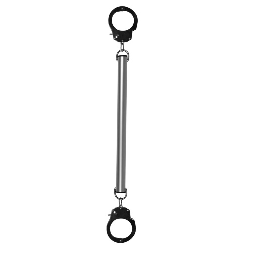Ouch - Spreader Bar w Cuffs - Silver photo
