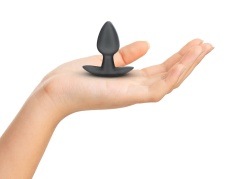 Ouch - Smooth Anal Plug S - Gunmetal 照片