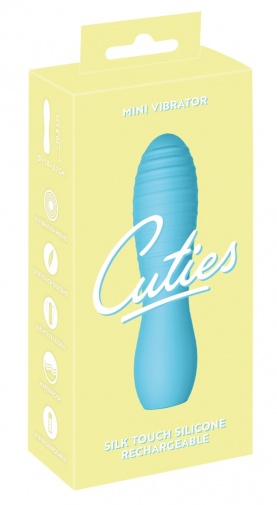 Cuties - Lovely Mini Vibrator - Blue photo