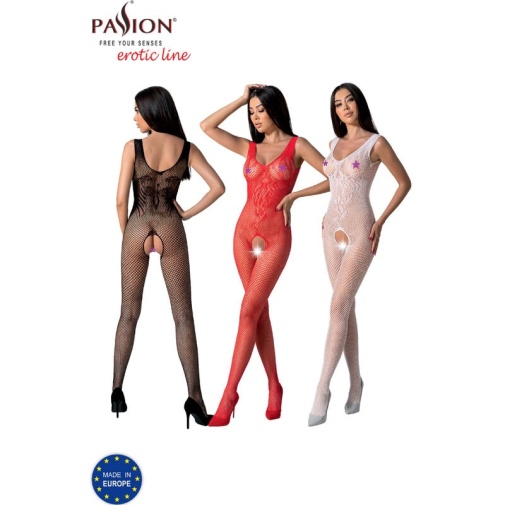 Passion - Bodystocking BS098 - White photo