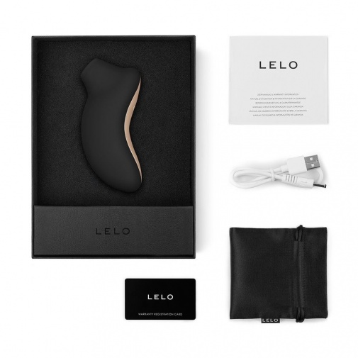Lelo - Sona 聲波脈動陰蒂按摩器 - 黑色 照片