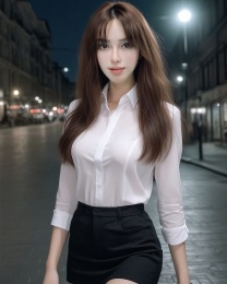 Umeko 纖腰長腿事業型熟女 超柔軟TPE性感仿真性愛娃娃 (矽膠頭) 165 cm 照片
