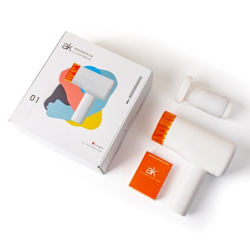 AK - Super S1 Thrusting Masturbator - White photo