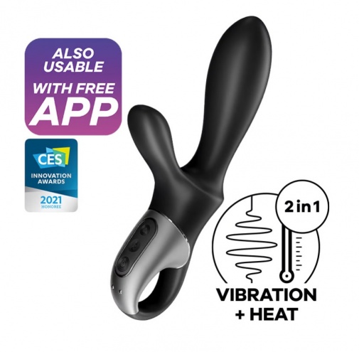 Satisfyer - Heat Climax Plus - Black photo