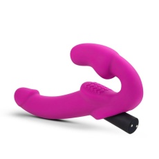 Temptasia - Estella Vibro Strap-On - Pink photo