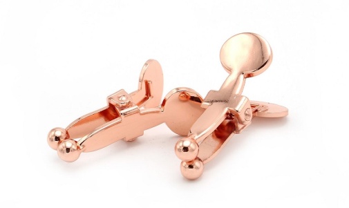 Kiotos - Ball Tip Nipple Clamps - Rose Gold photo