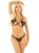 Leg Avenue - Illicit Affair Heart Lingerie Set - Black photo