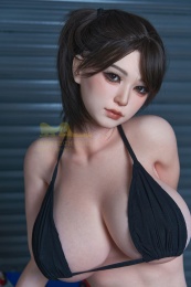 Lin 韓系巨乳媚惑性感名媛 超柔軟矽膠仿真性愛娃娃 158 cm 照片