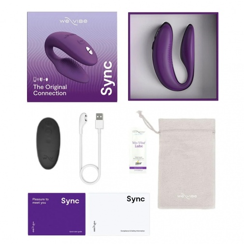 We-Vibe - Sync 2 情侶共用震動器 - 紫色 照片