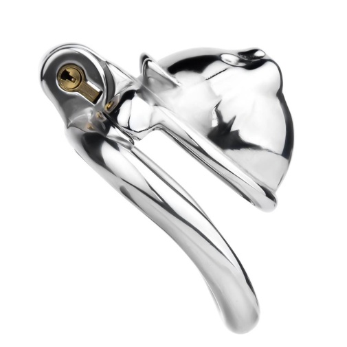FAAK - Cat Chastity Cage - Silver photo