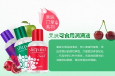 Sliquid - Naturals Swirl 櫻桃香草味可食用潤滑劑 - 125ml 照片