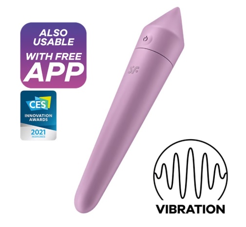 Satisfyer - Ultra Power Bullet 8 App - Lilac photo