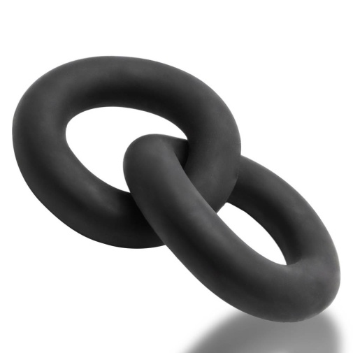 Oxballs - Shackle Double Ring - Night Black photo