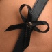 Strict - Bows Bondage Harness - Black - M/L photo-9
