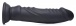 Zeus Electrosex - E-Stim Pro 5X Vibo Dildo - Black photo-6