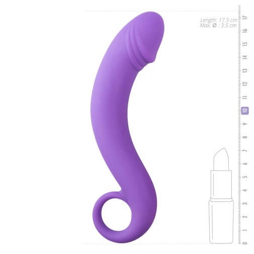 Easytoys - 弧形 前列腺後庭假陽具 - 紫色 照片