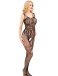 Ohyeah - Strappy Floral Bodystockings - Black - M photo-7