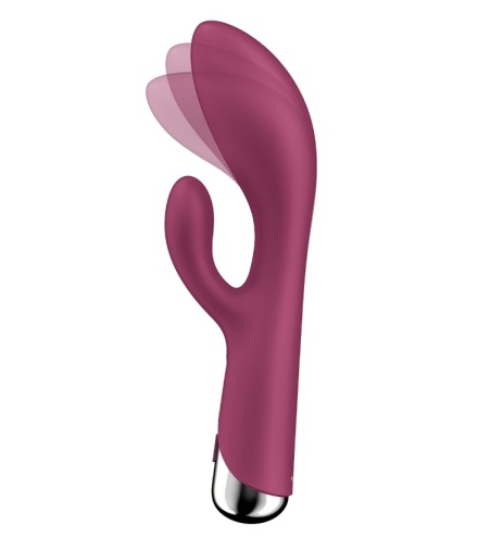 Satisfyer - Spinning Rabbit 1 旋轉震動棒 - 紅色 照片