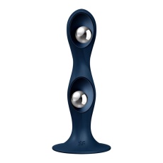 Satisfyer - Double Ball-R Dildo - Dark Blue photo