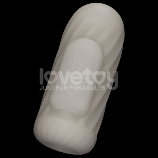 Lovetoy - Knights Ring Vibro 2in1 Sleeve - Spiral photo