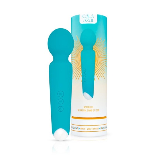 Cala Azul - Maria Wand Vibrator - Blue photo